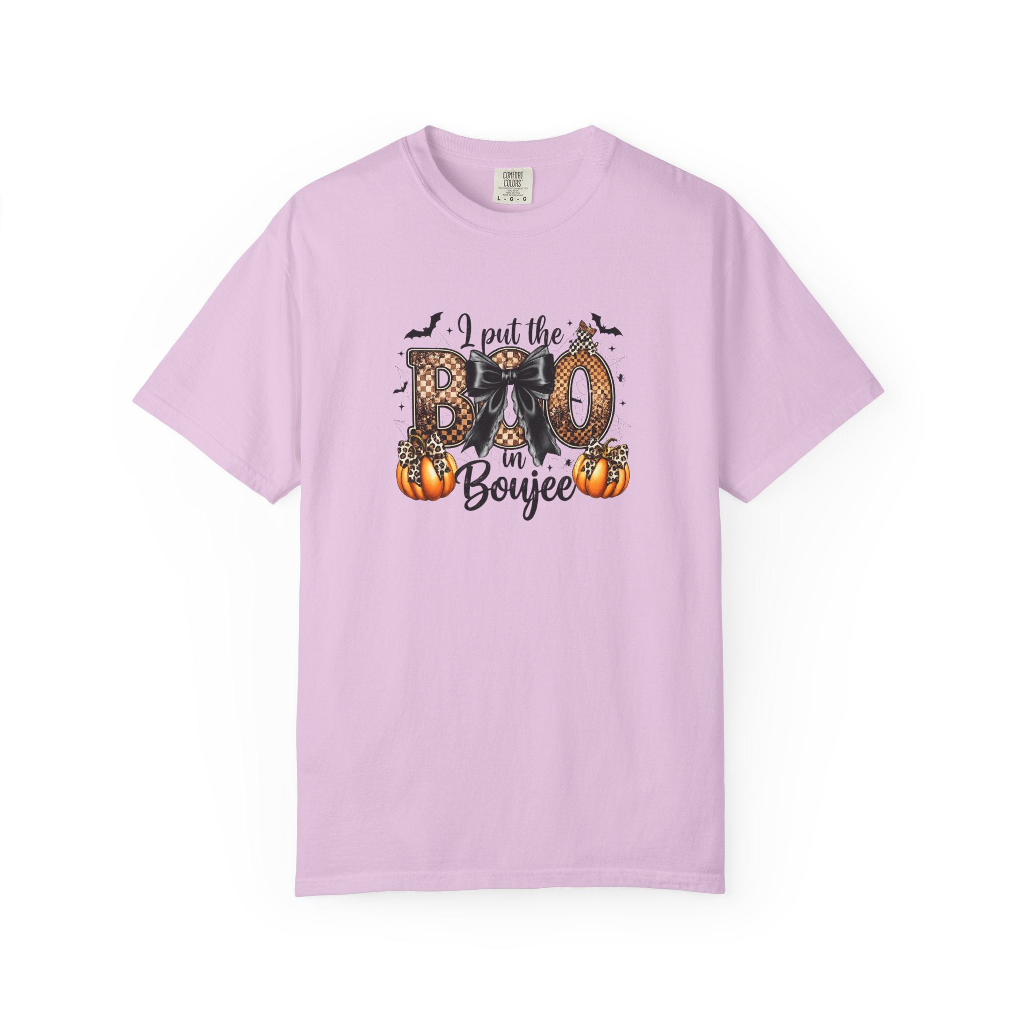 Halloween Boo in Boujee T-Shirt — Cute Spooky Pumpkin Graphic Tee