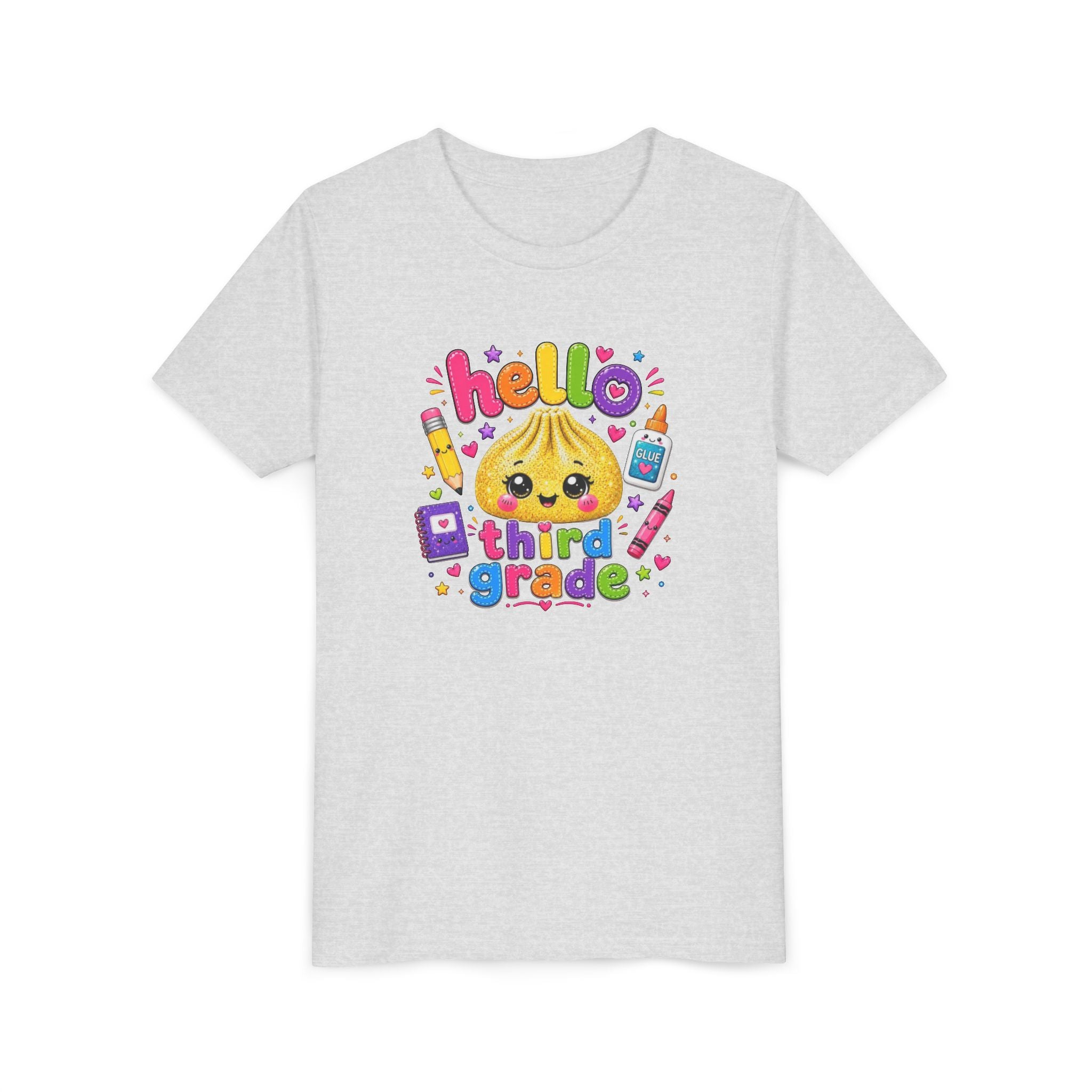 Hello Third Grade Youth Tee