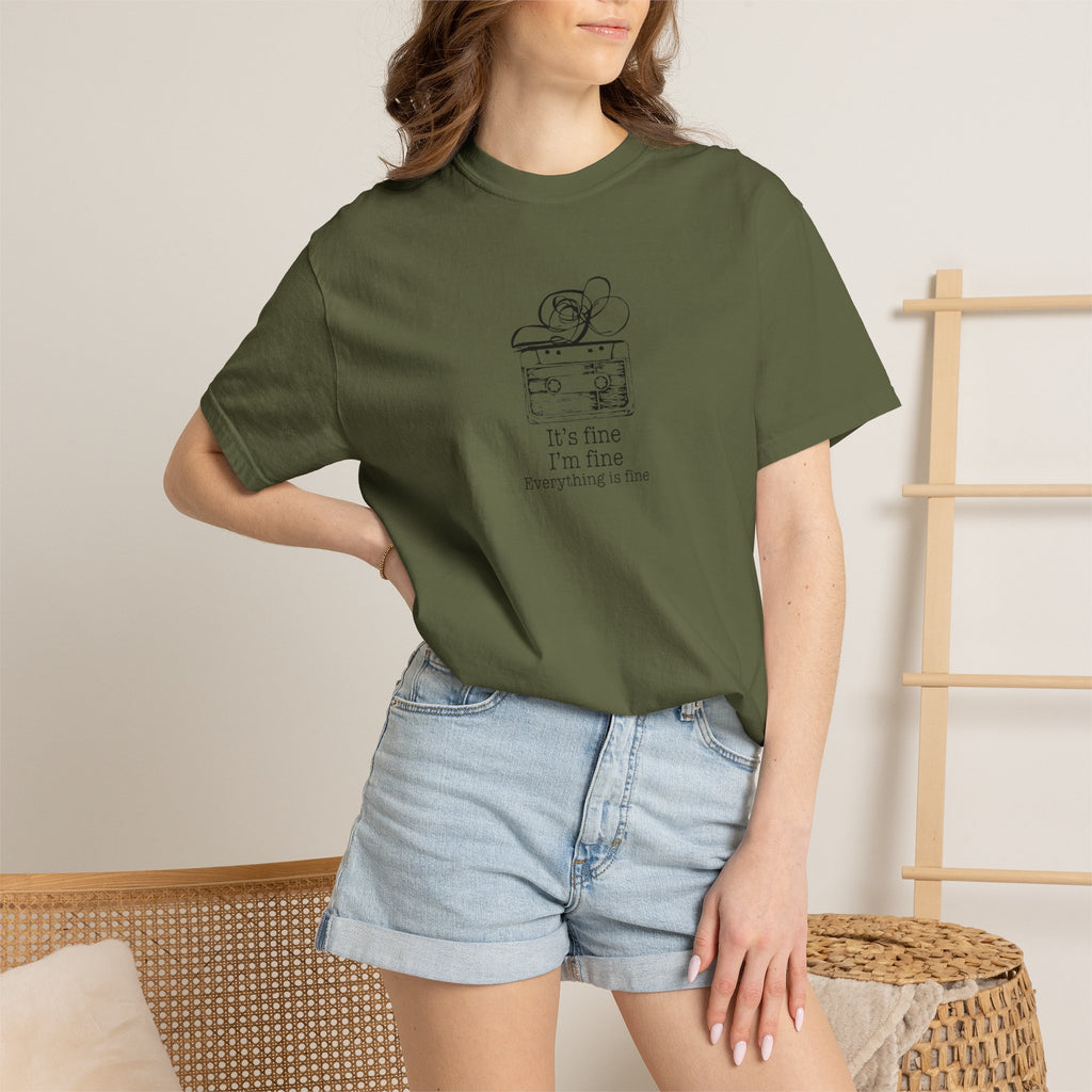 I’m Fine Cassette Tape T-Shirt