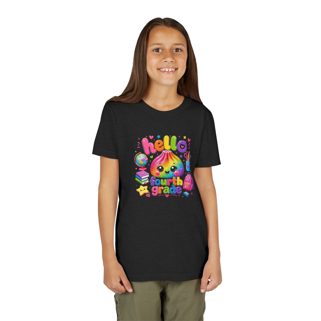 "Hello Fourth Grade" Kids T-Shirt