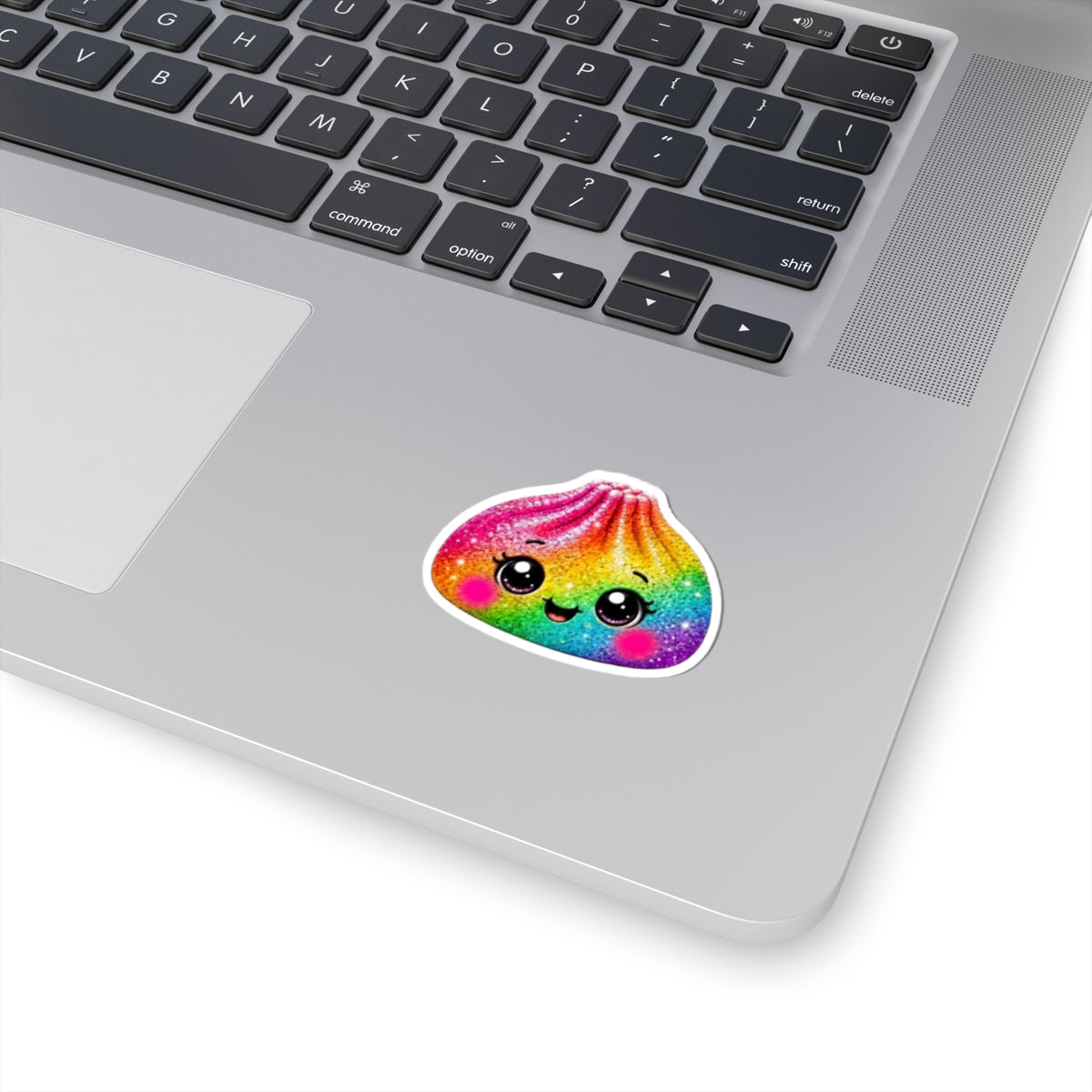 Rainbow Glitter Dumpling Sticker