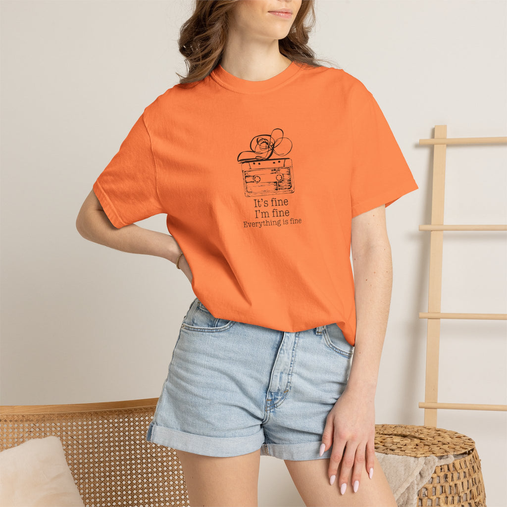 I’m Fine Cassette Tape T-Shirt