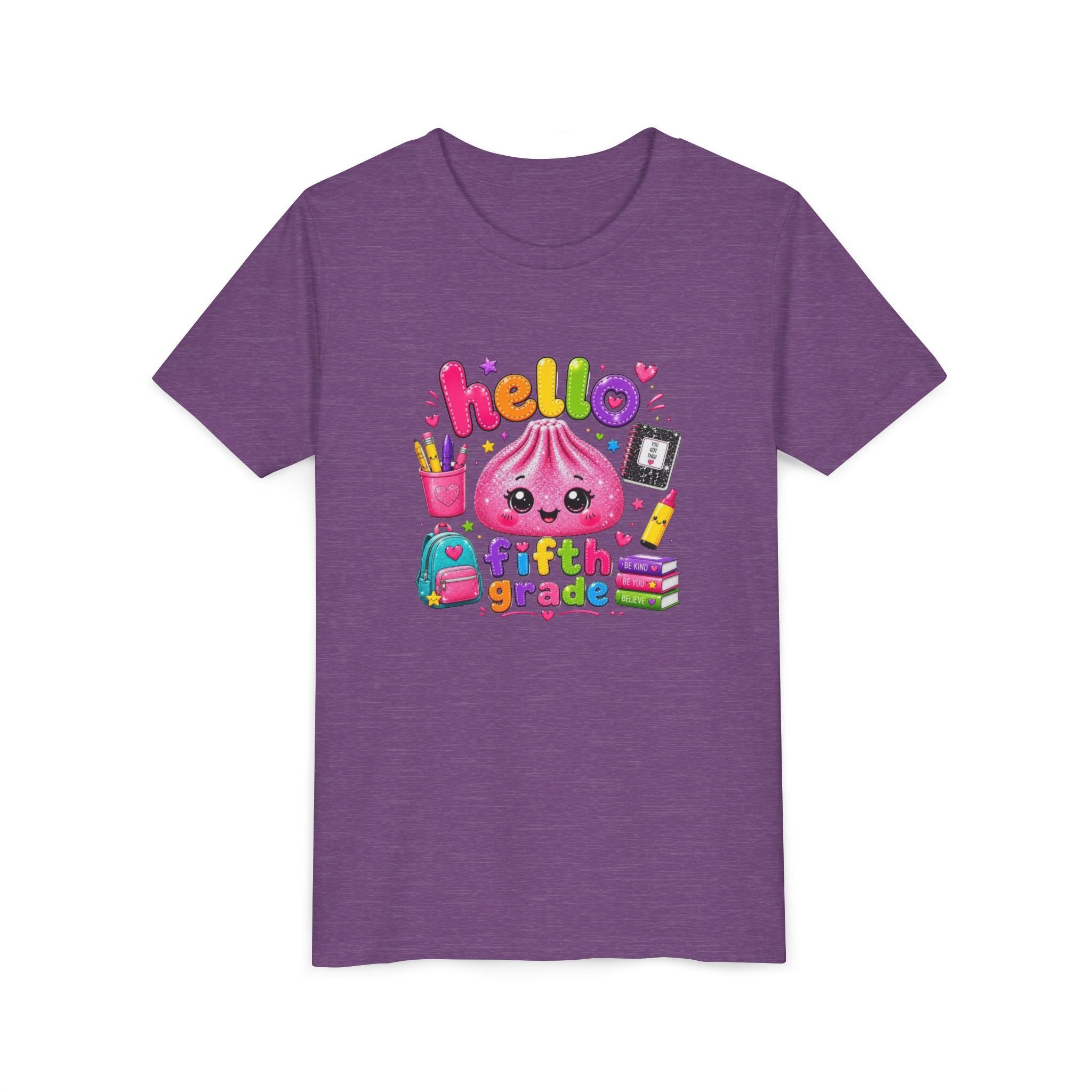 Hello Fifth Grade Youth Tee