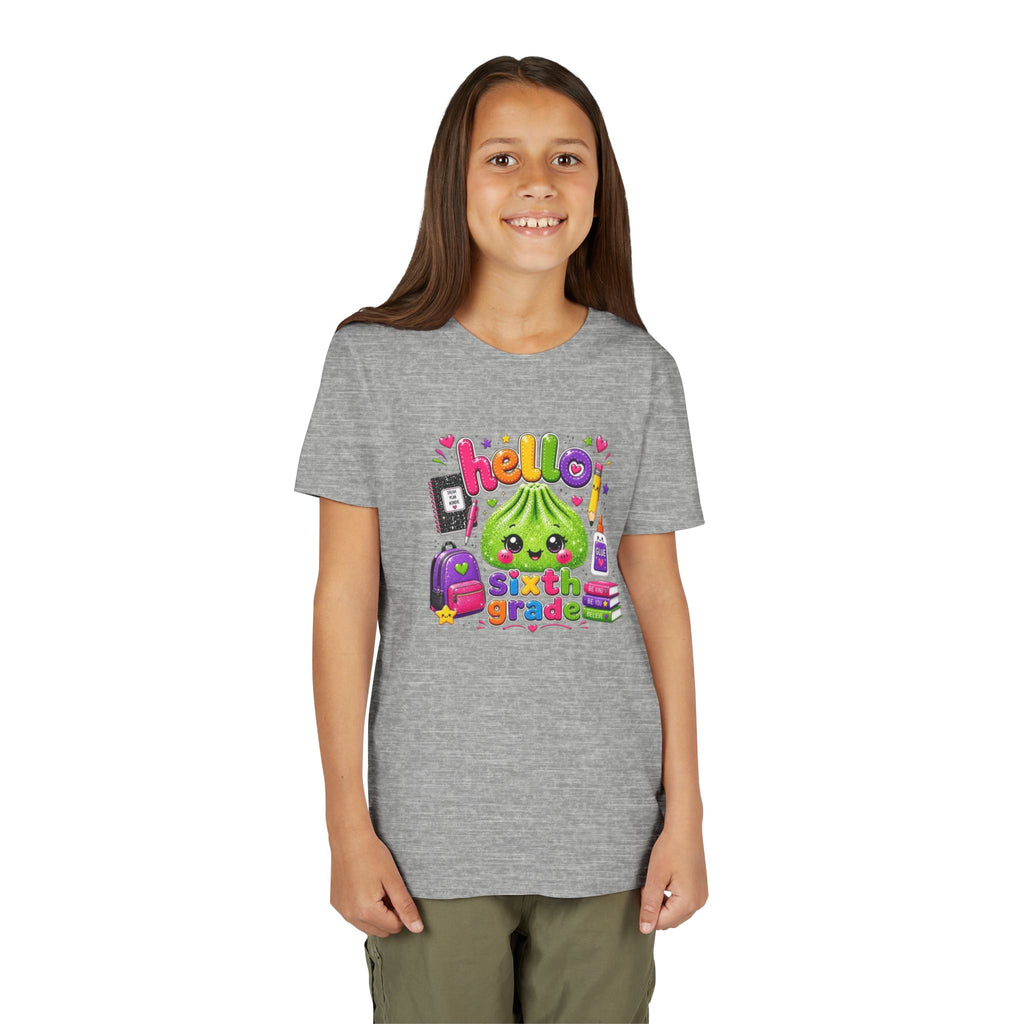 "Hello Sixth Grade" Youth Tee
