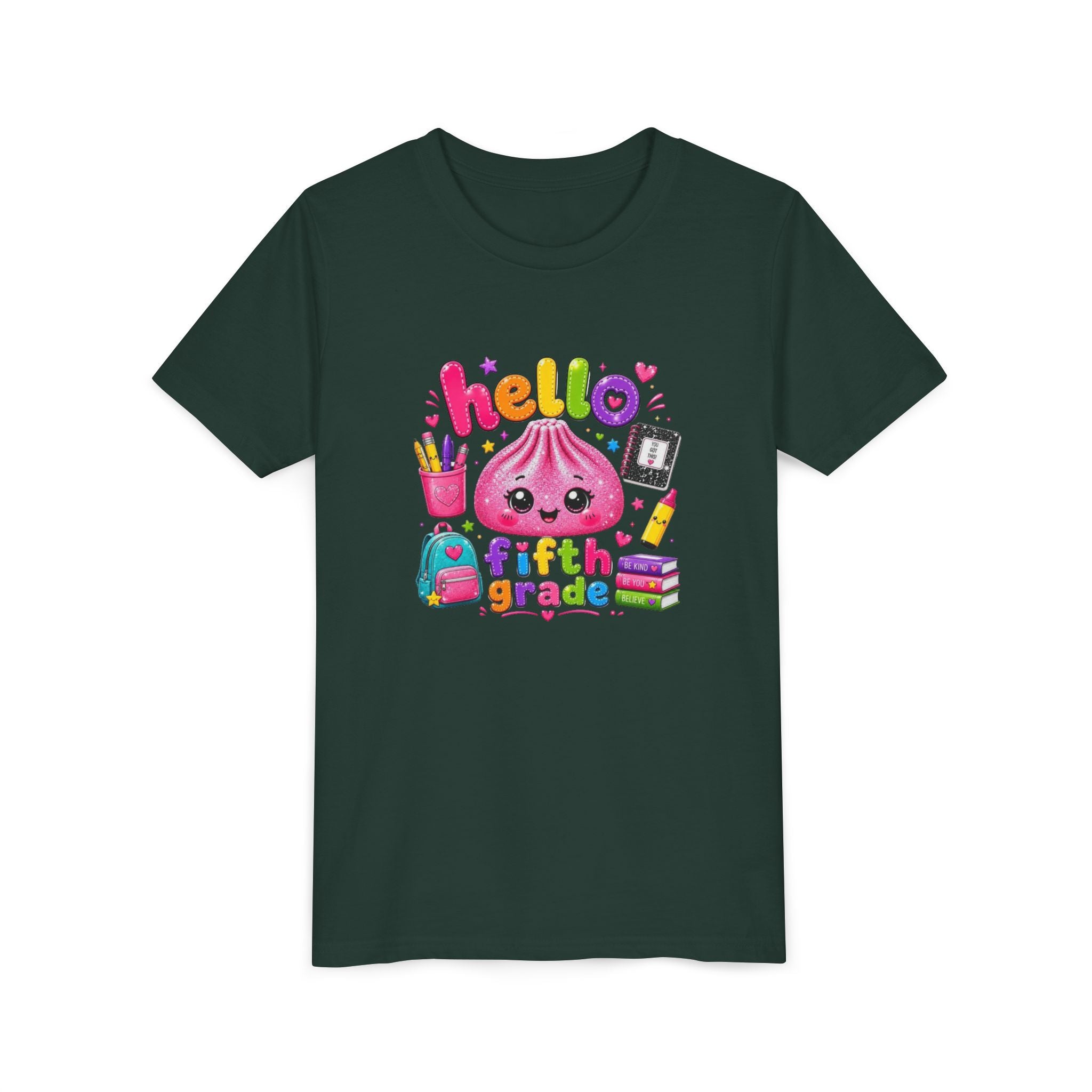 Hello Fifth Grade Youth Tee