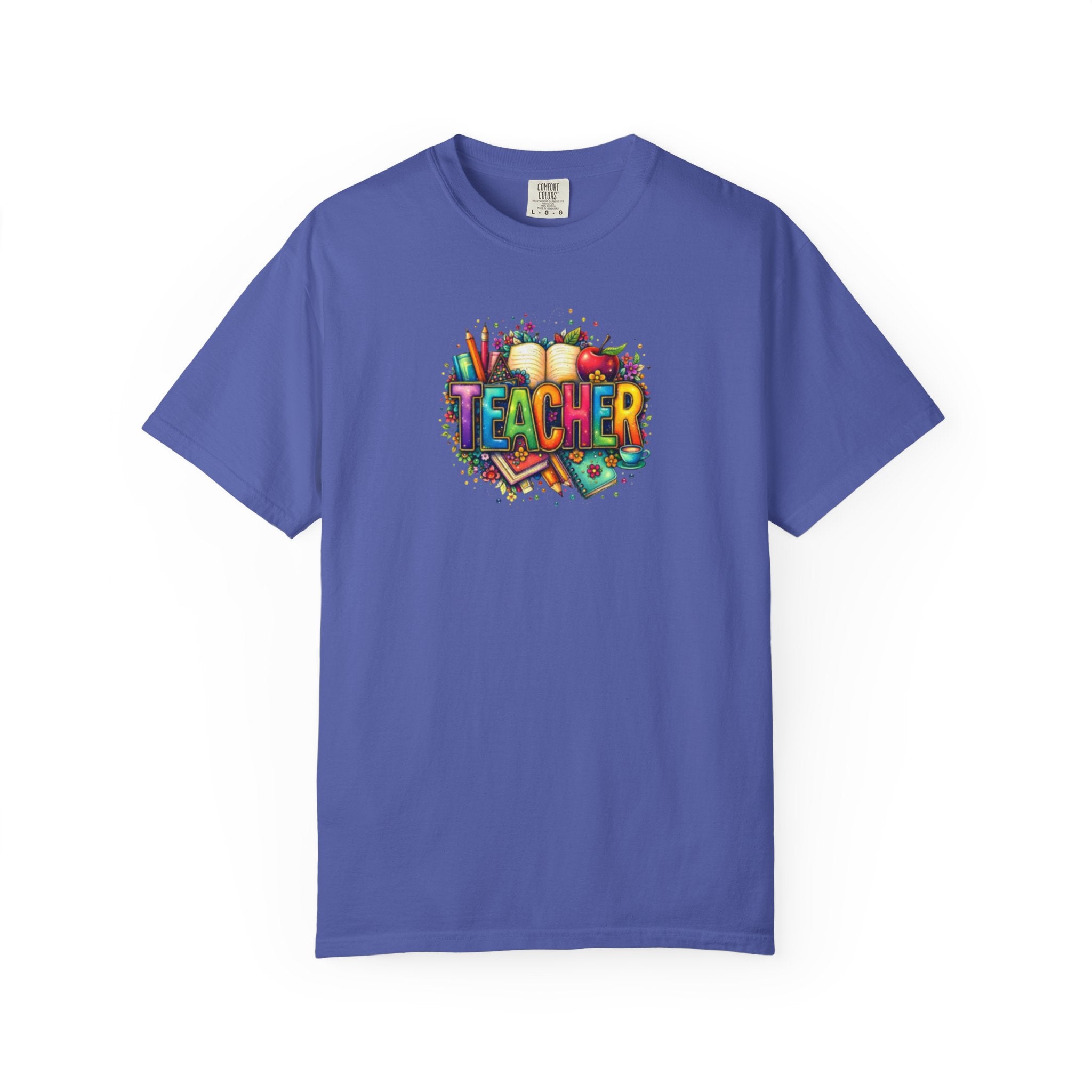 Teacher Colorful Classroom Graphic T-Shirt