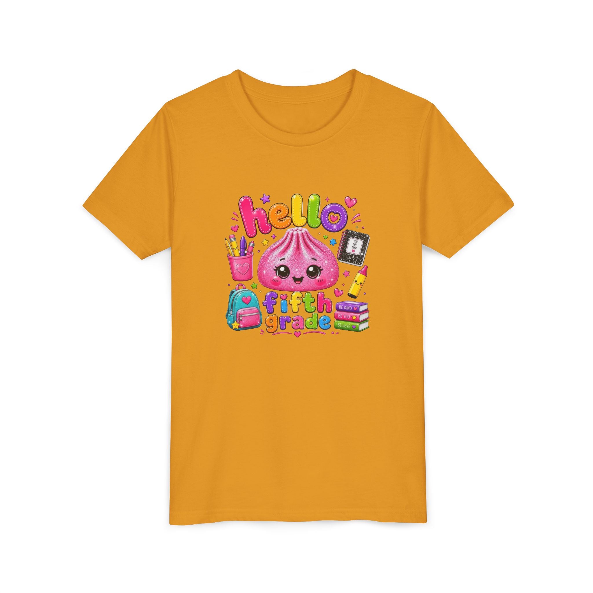 Hello Fifth Grade Youth Tee