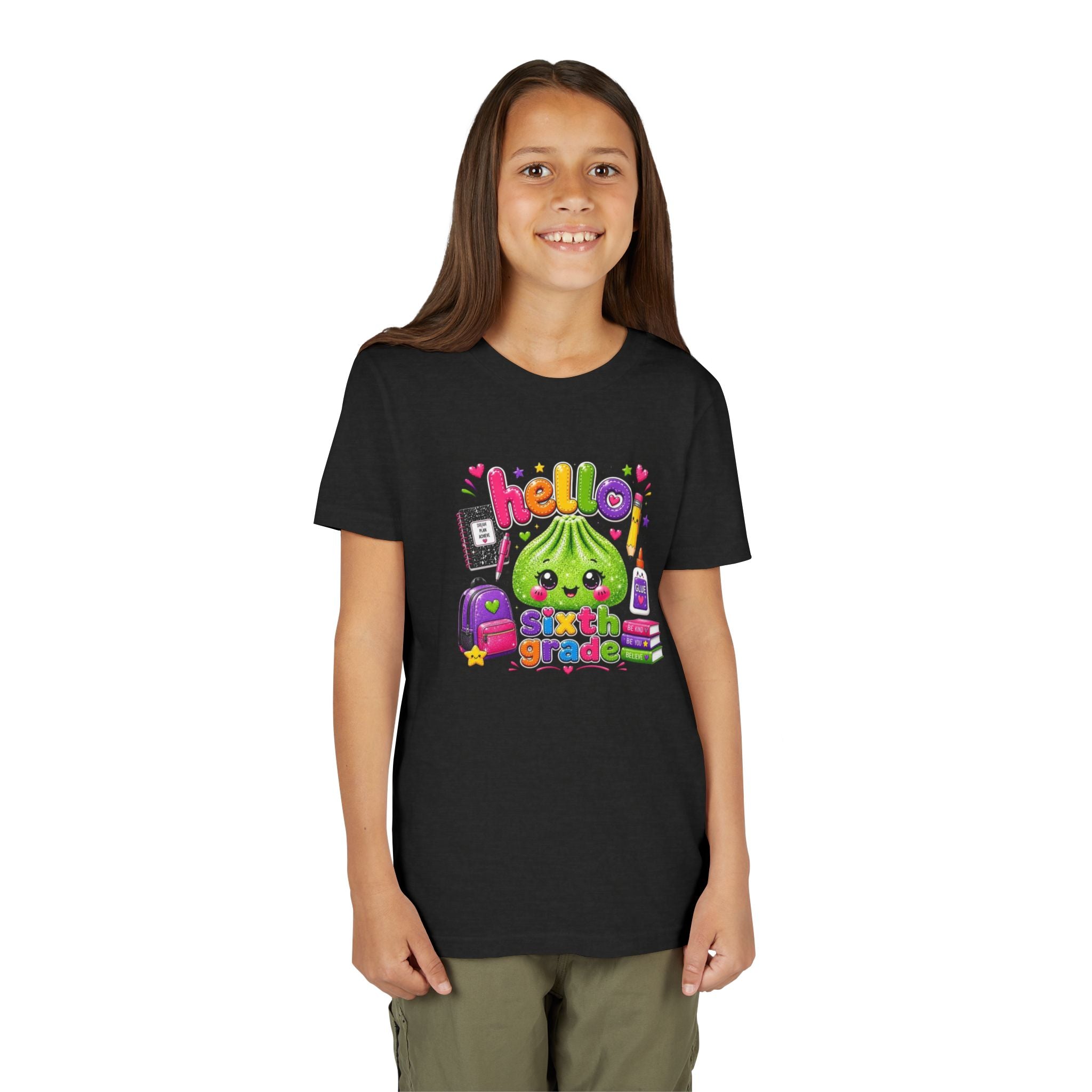 "Hello Sixth Grade" Youth Tee