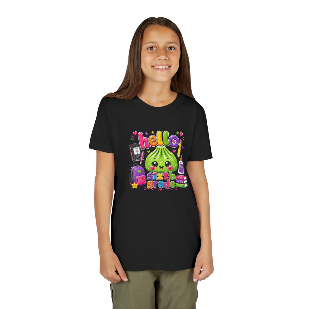 "Hello Sixth Grade" Youth Tee