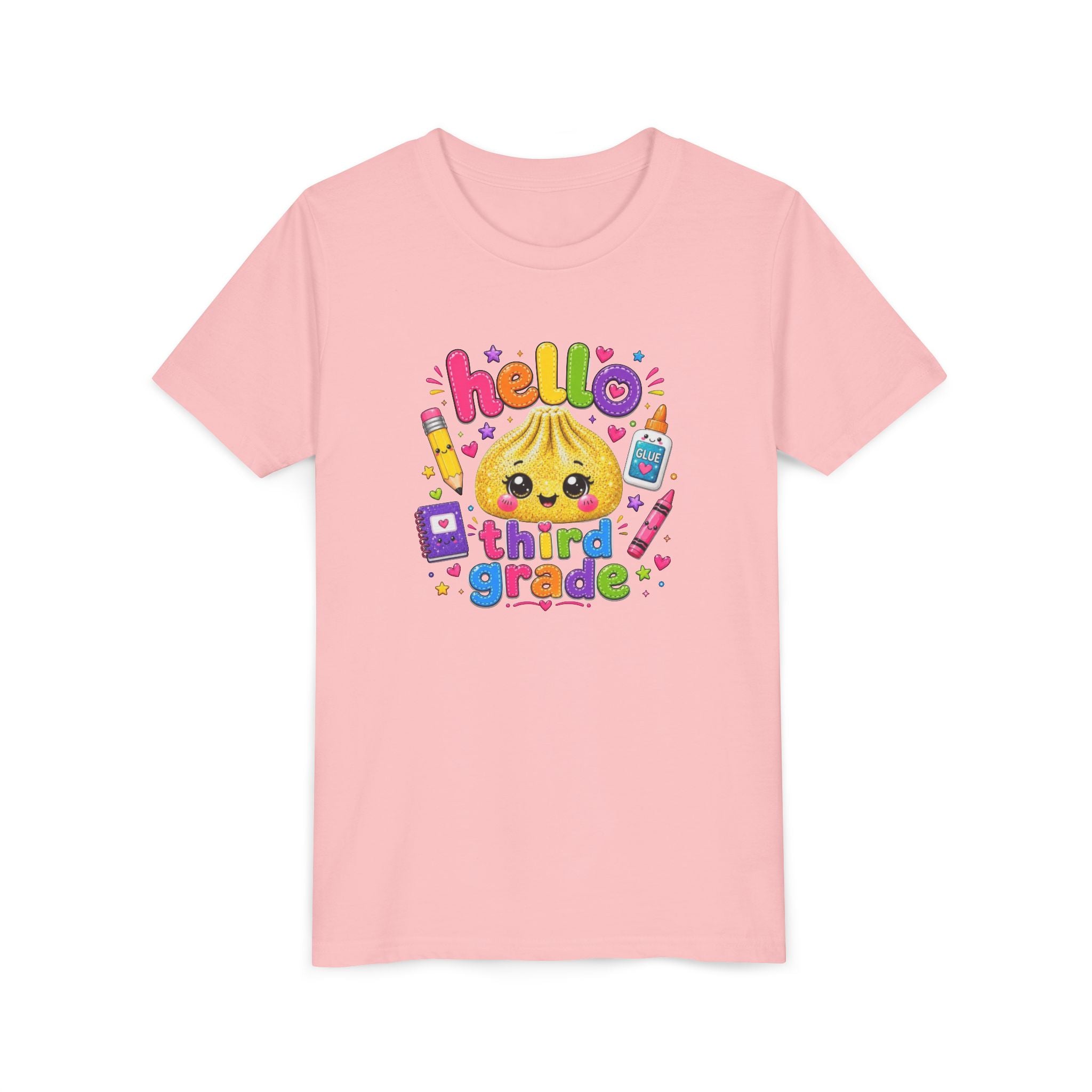 Hello Third Grade Youth Tee