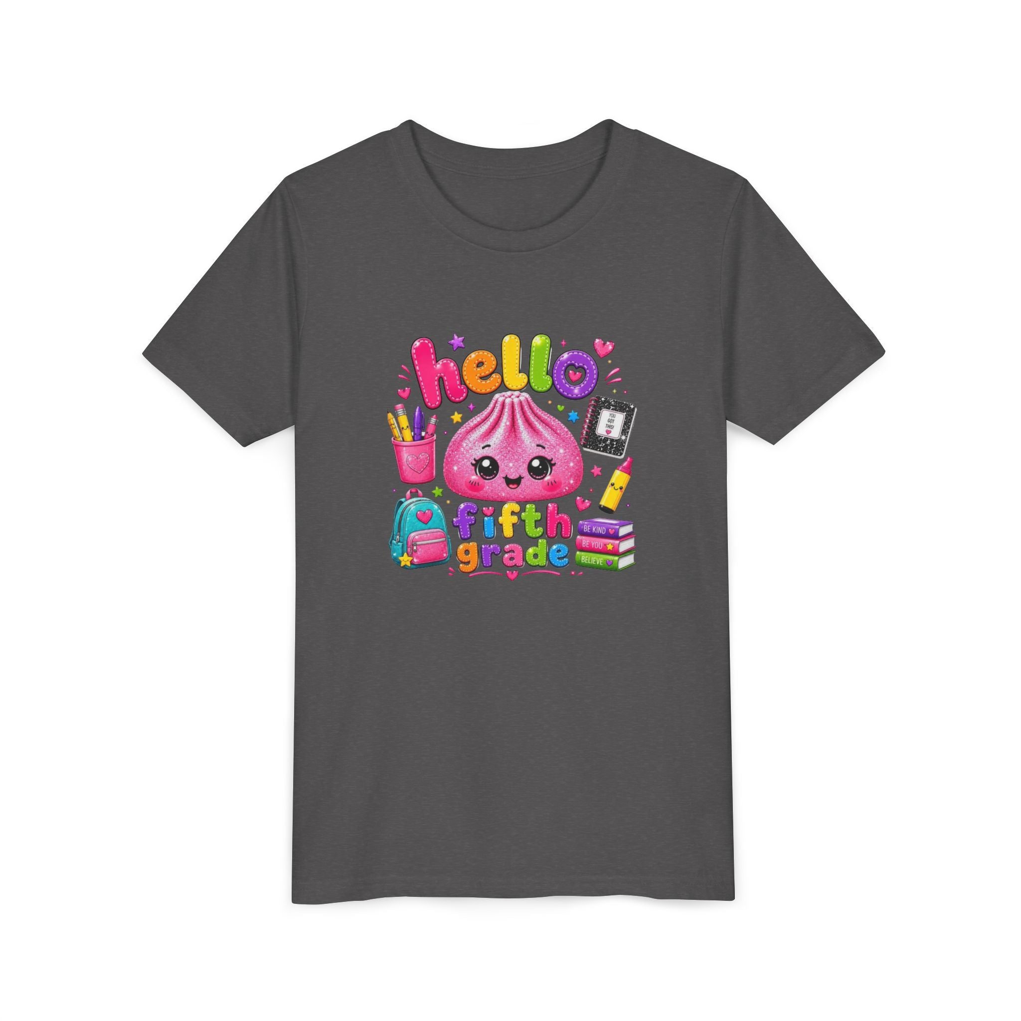 Hello Fifth Grade Youth Tee