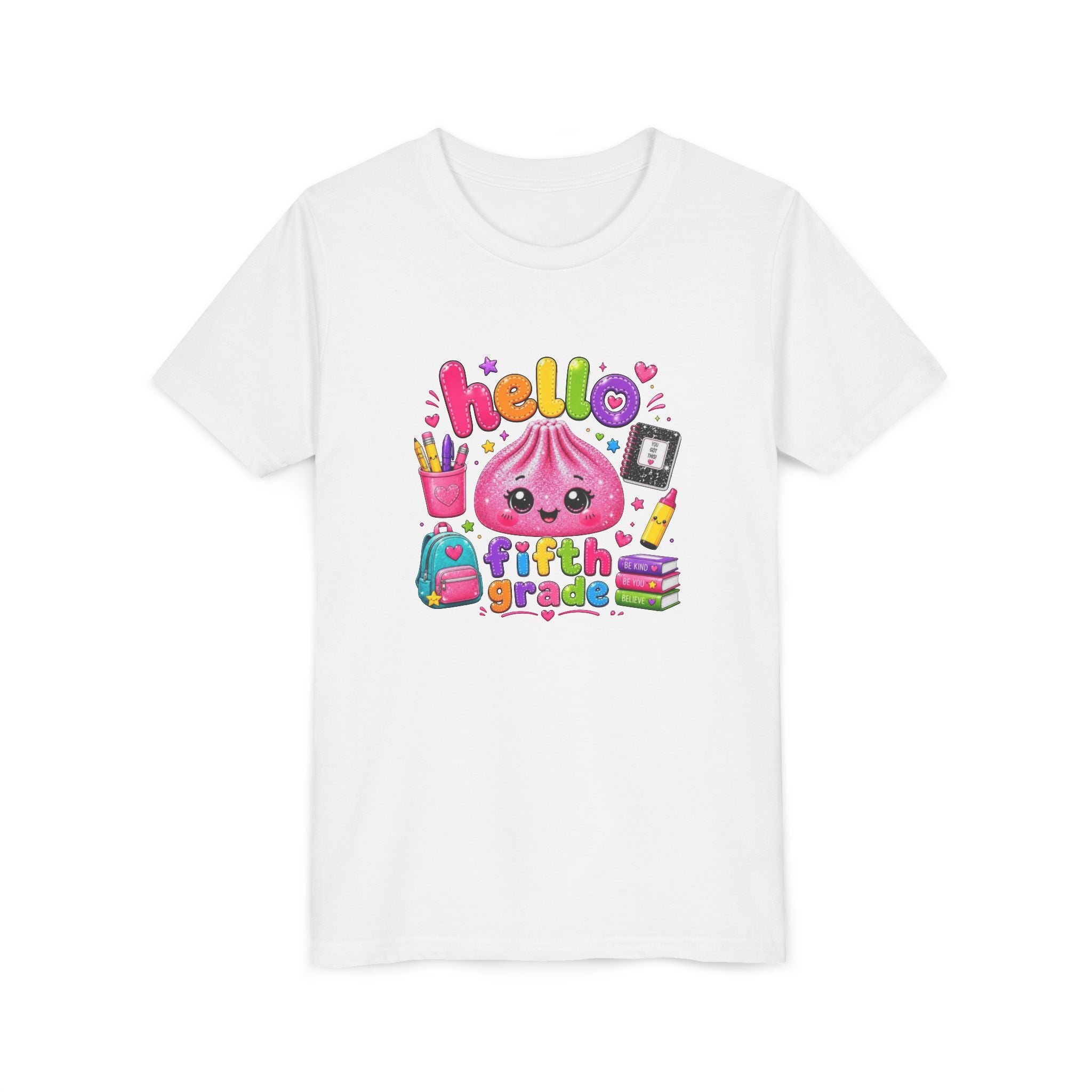 Hello Fifth Grade Youth Tee