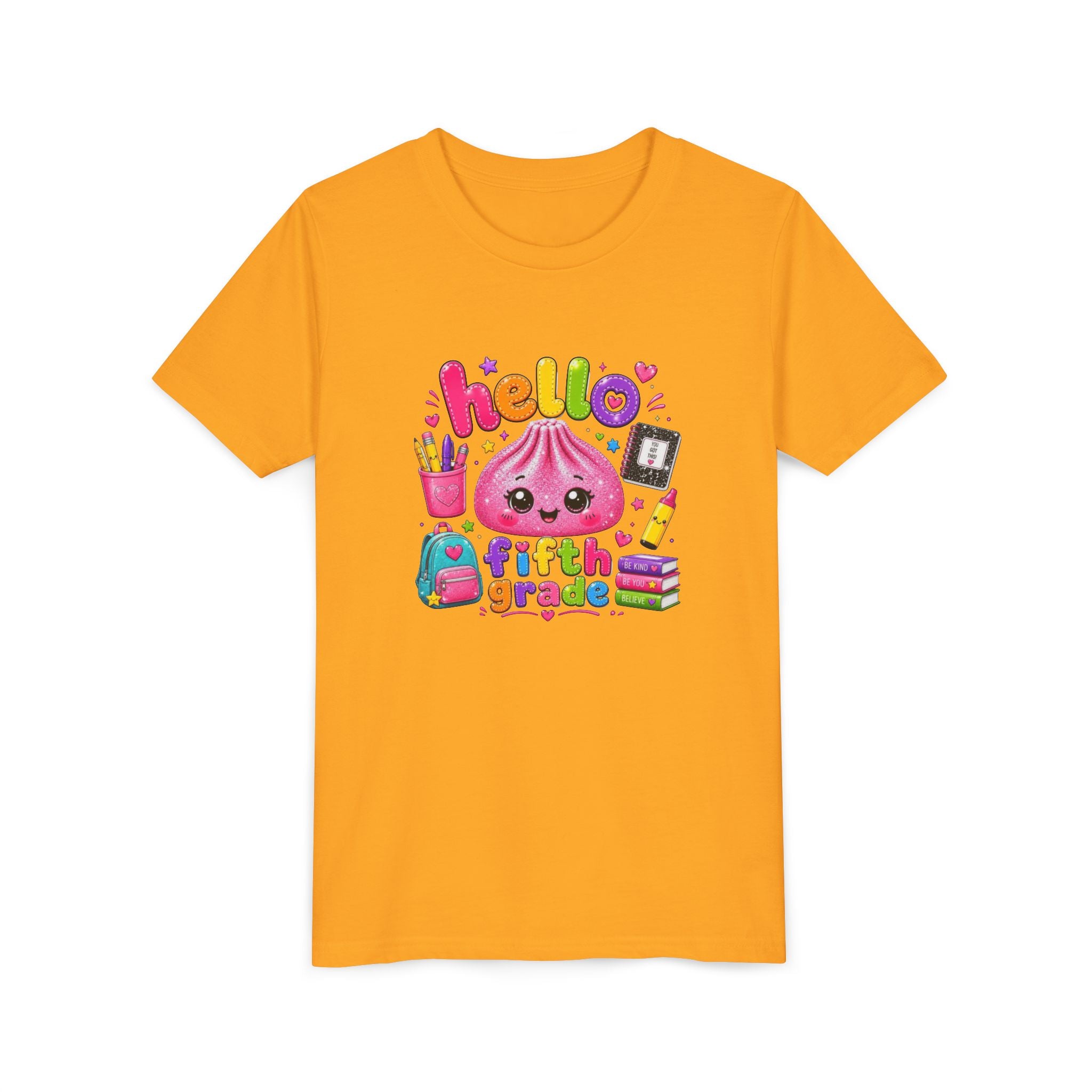 Hello Fifth Grade Youth Tee