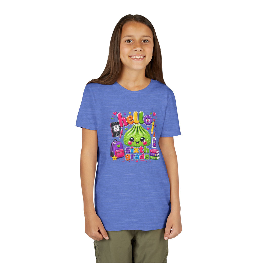 "Hello Sixth Grade" Youth Tee