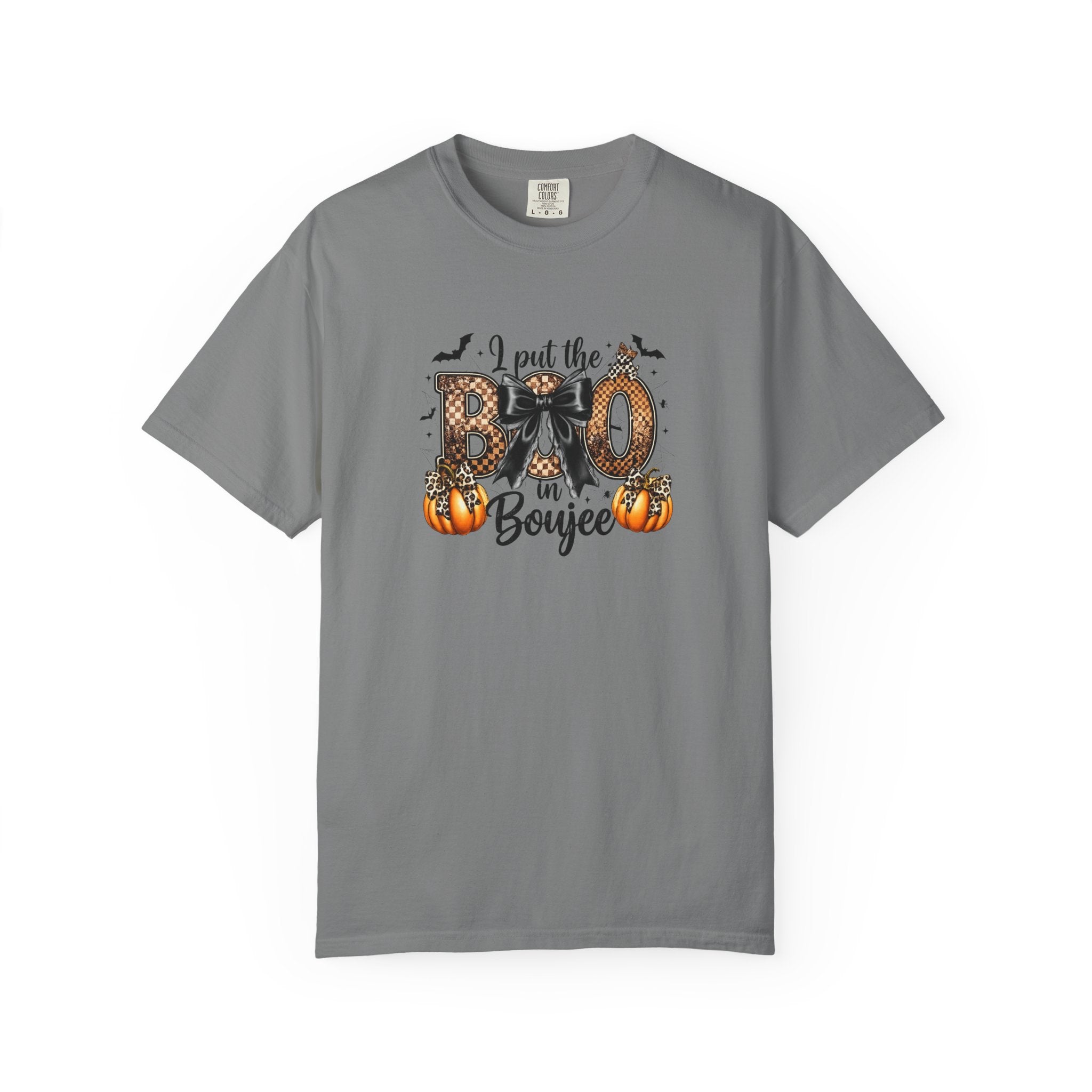 Halloween Boo in Boujee T-Shirt — Cute Spooky Pumpkin Graphic Tee